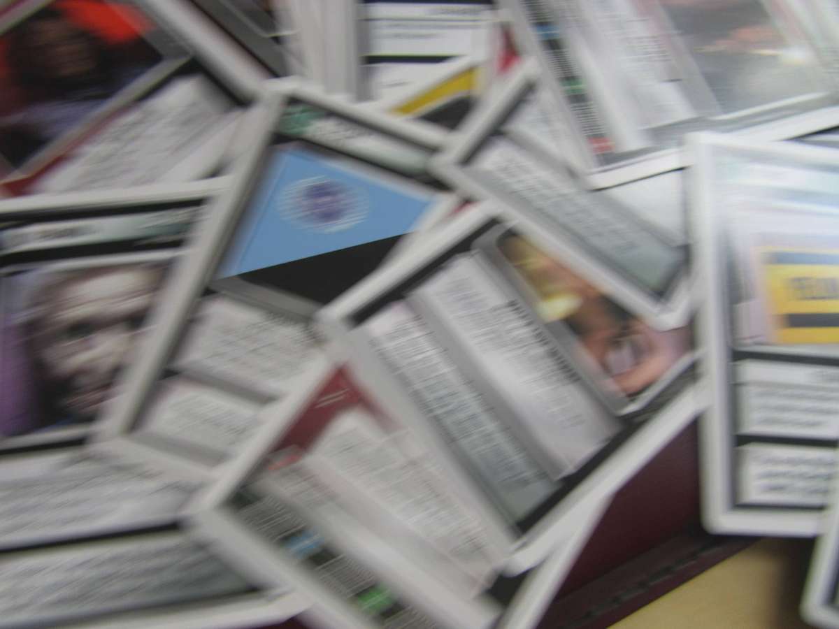 40 STAR TREK CCG CARDS - 1ST EDITION - BID PER CARD