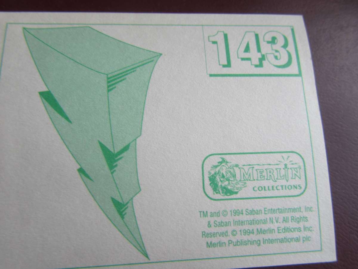 POWER RANGERSNO.143 - PR5