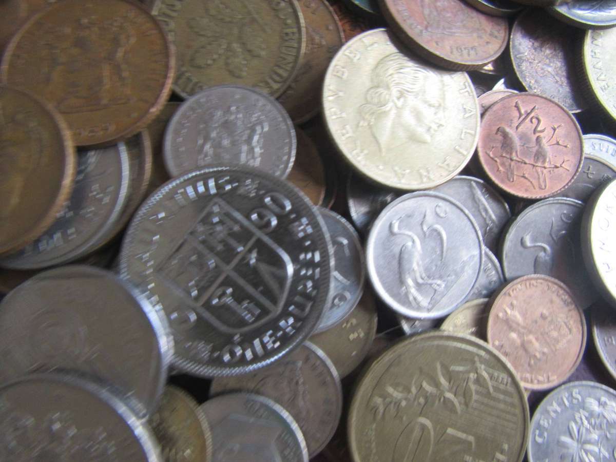 GOOD START FOR THE BEGINNER -500 INTERNATIONAL COINS INCL. RSA COINS - AS PR SCAN - BID PER COIN11