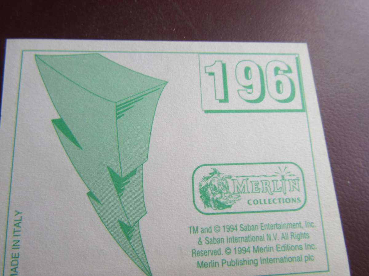 POWER RANGERSNO.196 - PR5