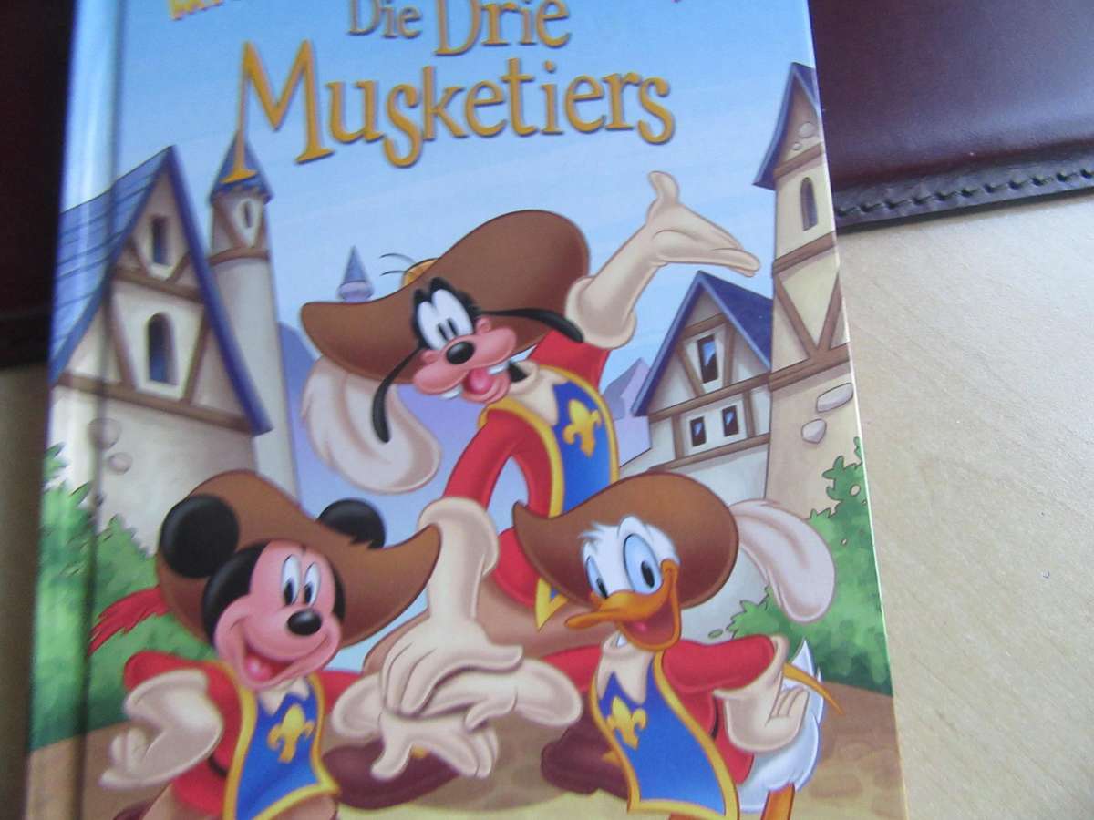 DISNEY - MICKEY - DONALD - GOOFY - DIE DRIE MUSKETIERS - LD
