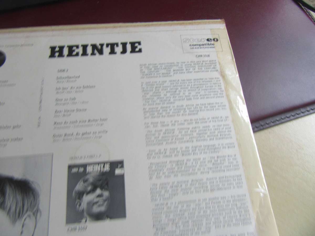 HEINTJE - GERMAN - M1