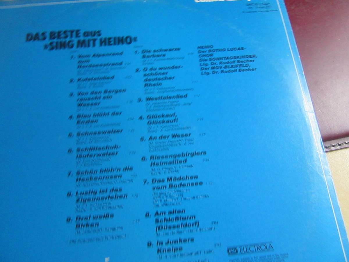 DAS BESTE AUS - SING MIT HEINO - GERMAN - M1