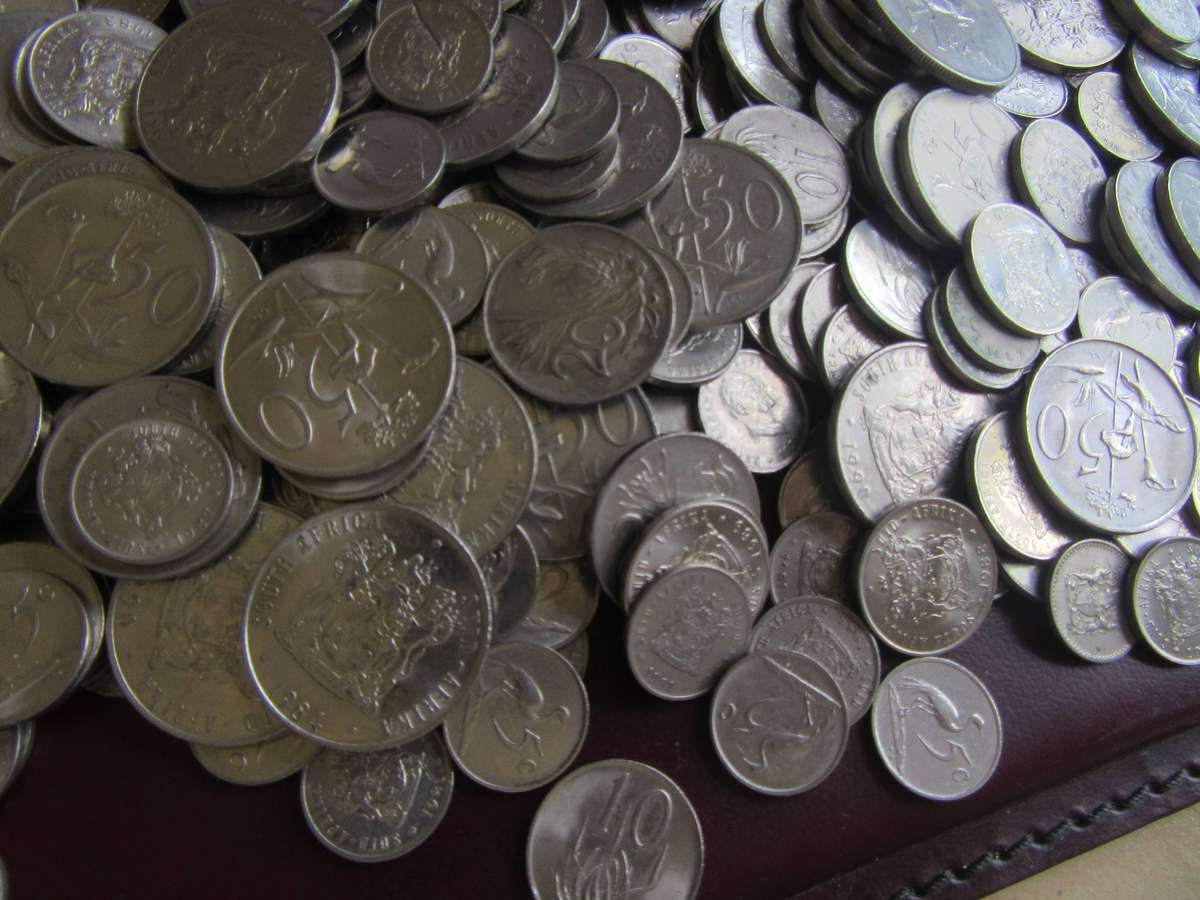 560 OLD RSA NICKEL COINS INCL, DUPLICATIONS - ASPER SCAN - BID PER COIN - L7