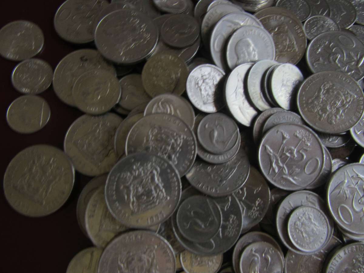560 OLD RSA NICKEL COINS INCL, DUPLICATIONS - ASPER SCAN - BID PER COIN - L7