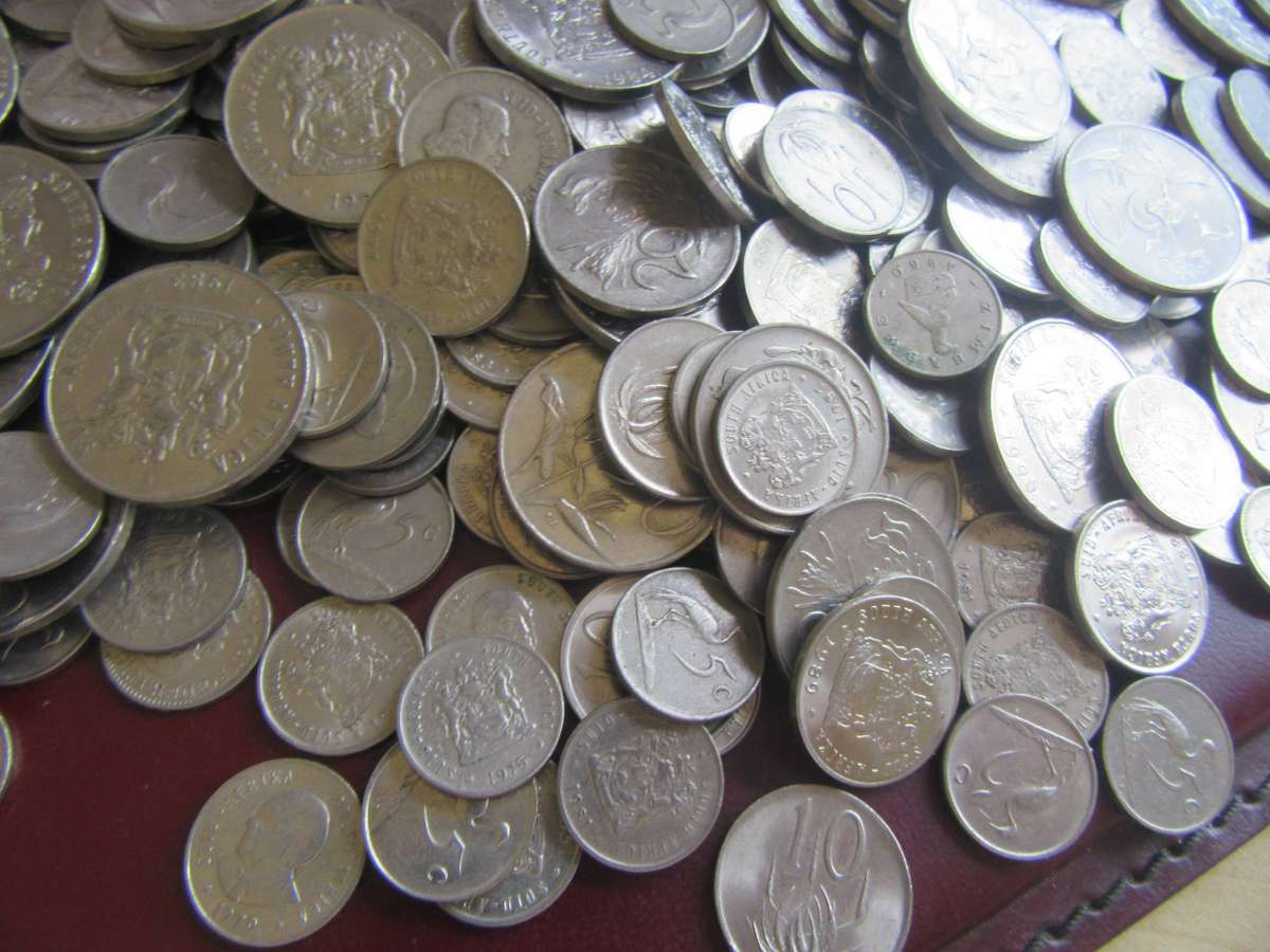 560 OLD RSA NICKEL COINS INCL, DUPLICATIONS - ASPER SCAN - BID PER COIN - L7