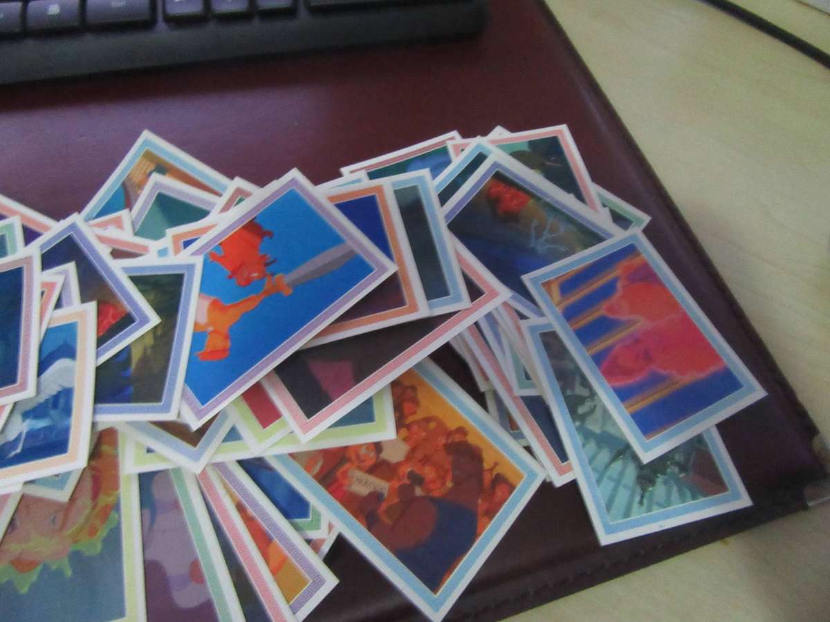 100 LOSE HERCULES STICKERS - AS PER SCAN
