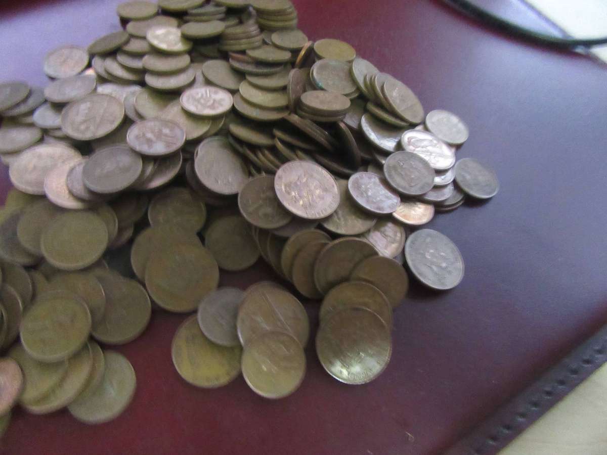 Collections & Lots - OVER 260 OLD RSA COPPER COINS - AS PER SCAN -LOT6 ...