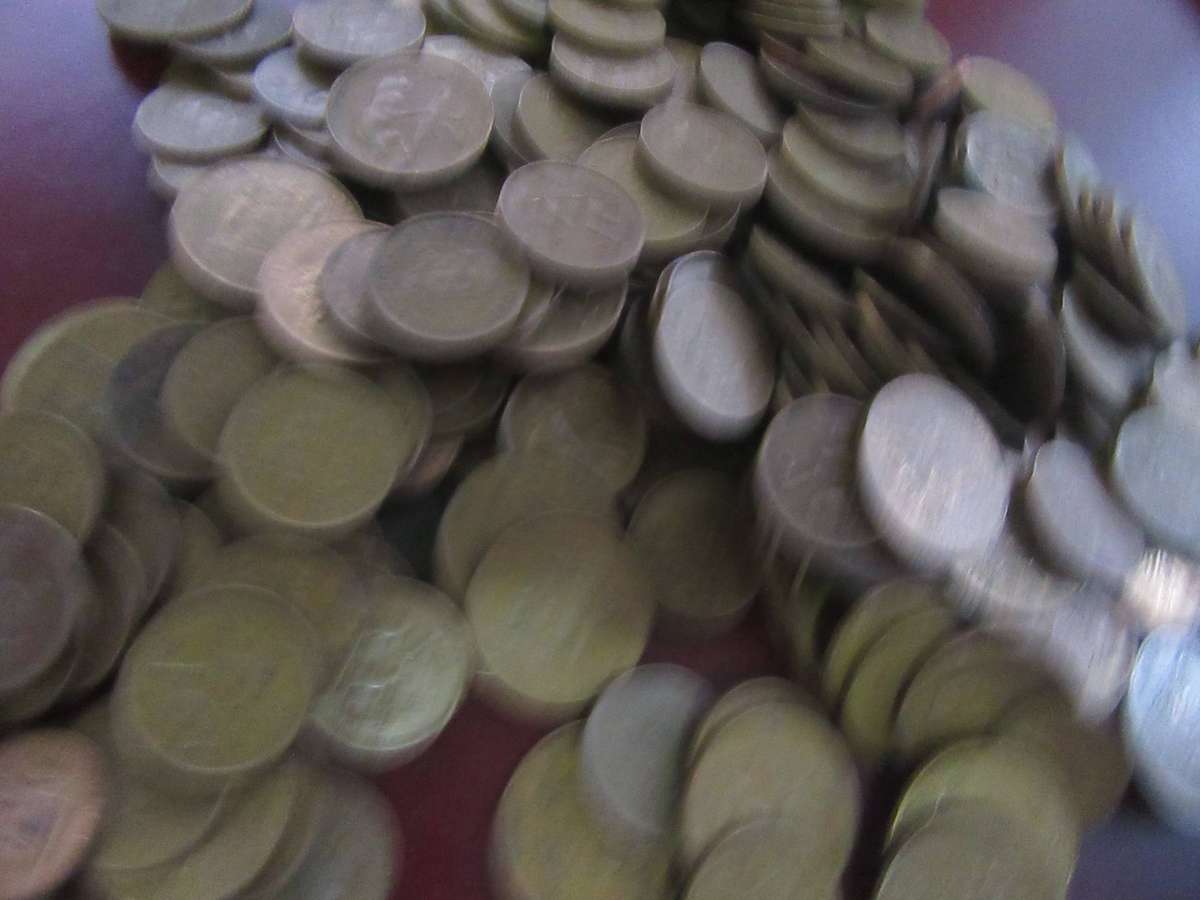 OVER 260 OLD RSA COPPER COINS - AS PER SCAN -LOT6 - BIDPER 5 COINS