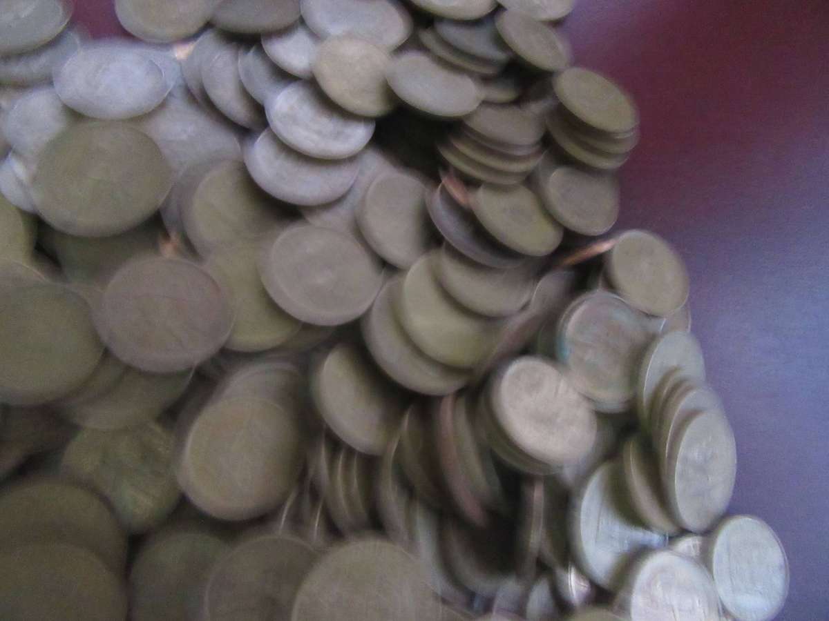 OVER 260 OLD RSA COPPER COINS - AS PER SCAN -LOT6 - BIDPER 5 COINS