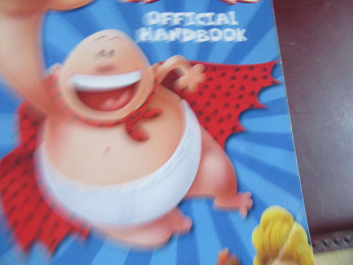 DREAM WORKS - CAPTAIN UNDERPANTS - THE FIRST EPICMOVIE - OFFICIAL HANDBOOK - LD