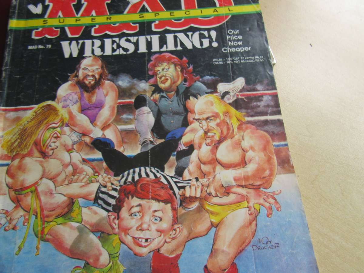 MAD MAGAZINE COMBO - EIGHT VARIOUS - BID PER ITEM