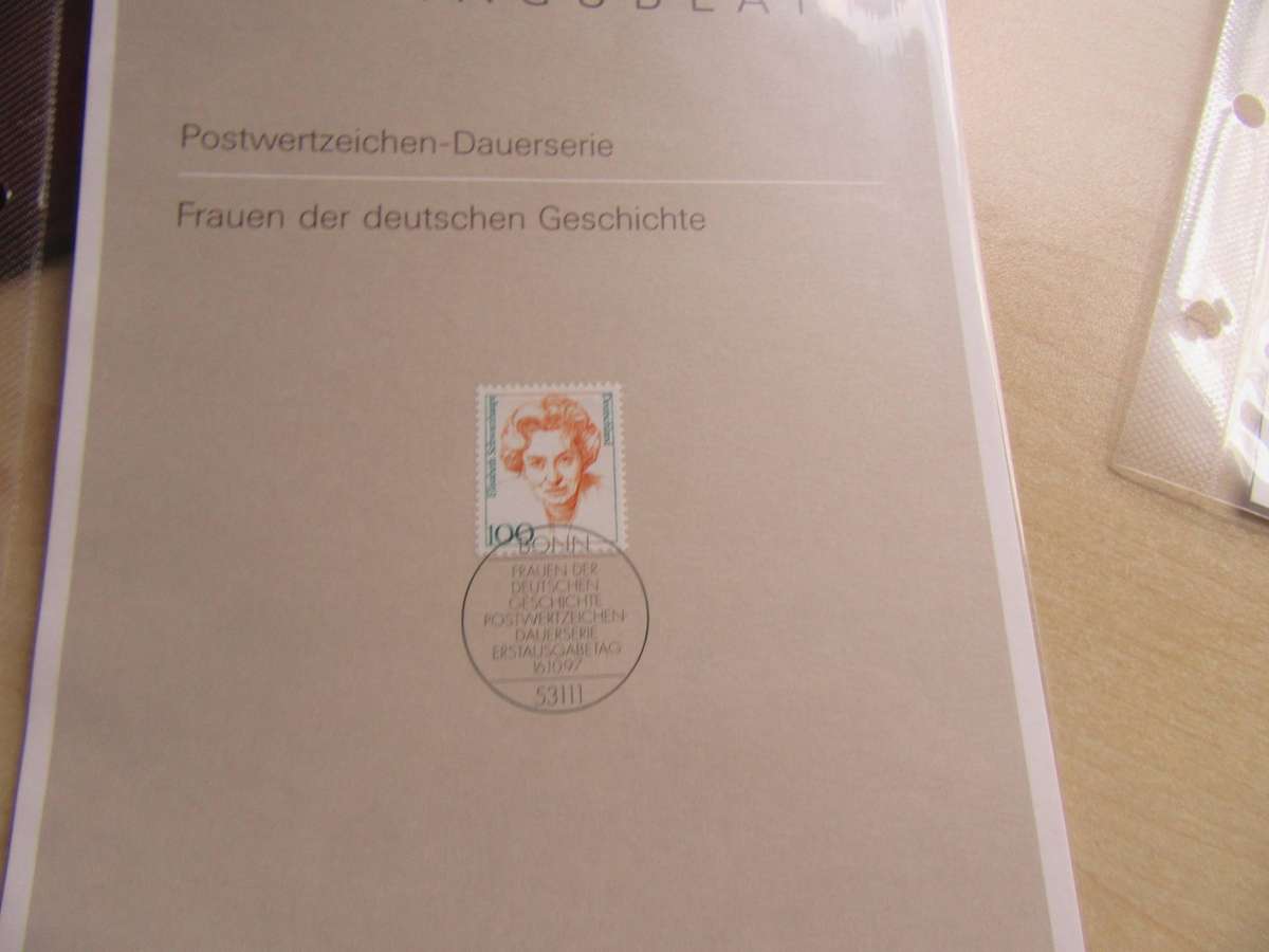 GERMANY - 11 FIRST DAY SHEETS - AS PER SCAN - BID PER ITEM