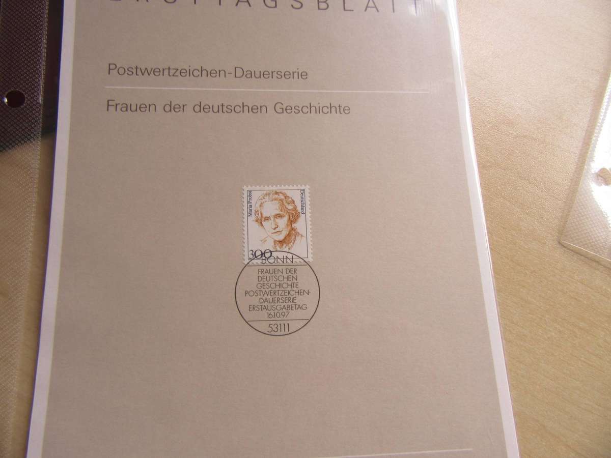 GERMANY - 11 FIRST DAY SHEETS - AS PER SCAN - BID PER ITEM