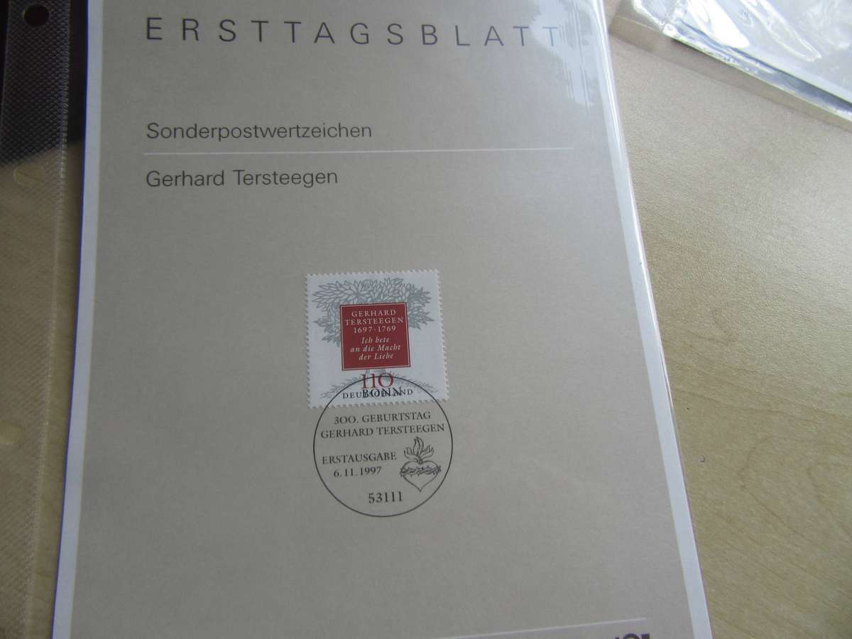 GERMANY - 11 FIRST DAY SHEETS - AS PER SCAN - BID PER ITEM
