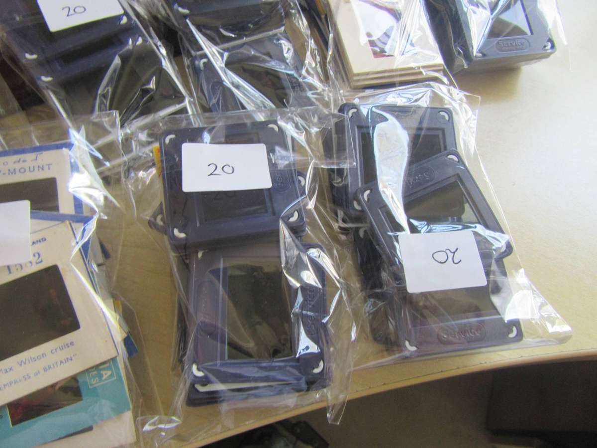 240 OLD SLIDES - AS PER SCAN - BID PER ITEM