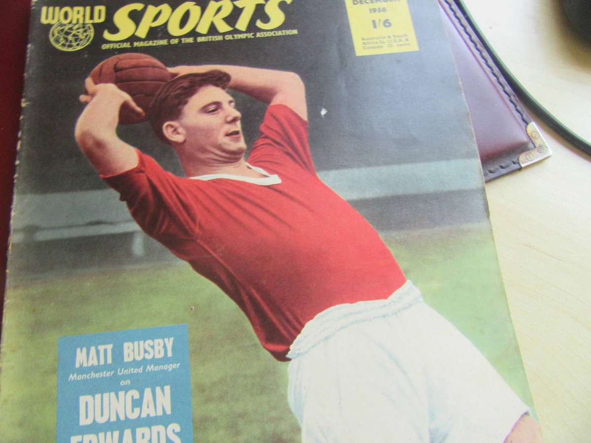 WORLD SP[ORTS- DECEMBER 1956 1/6- LD
