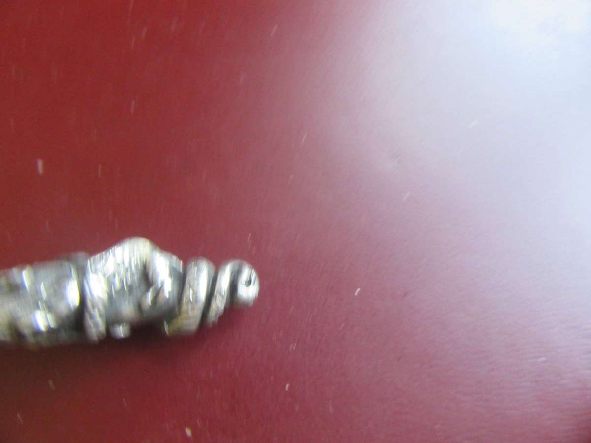 VINTAGE BAOBAB PEWTER SUGAR SPOON- AS PER SCAN
