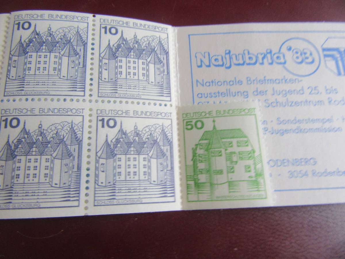 5 GERMAN DAILY STAMPS - AS PER SCAN