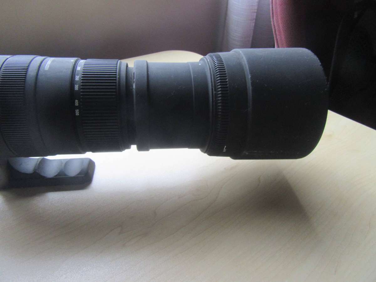 SIGMA 150/500 FOR CANON CAMERA - AS PER SCAN
