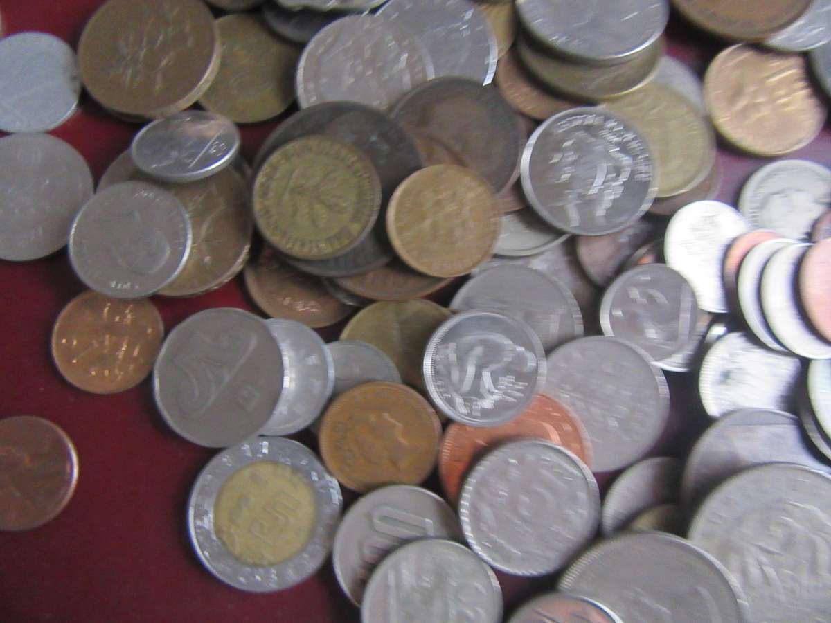 GOOD START FOR THE BEGINNER280ORLD COINS INCL. RSACOINS - AS PER SCAN - LOT44