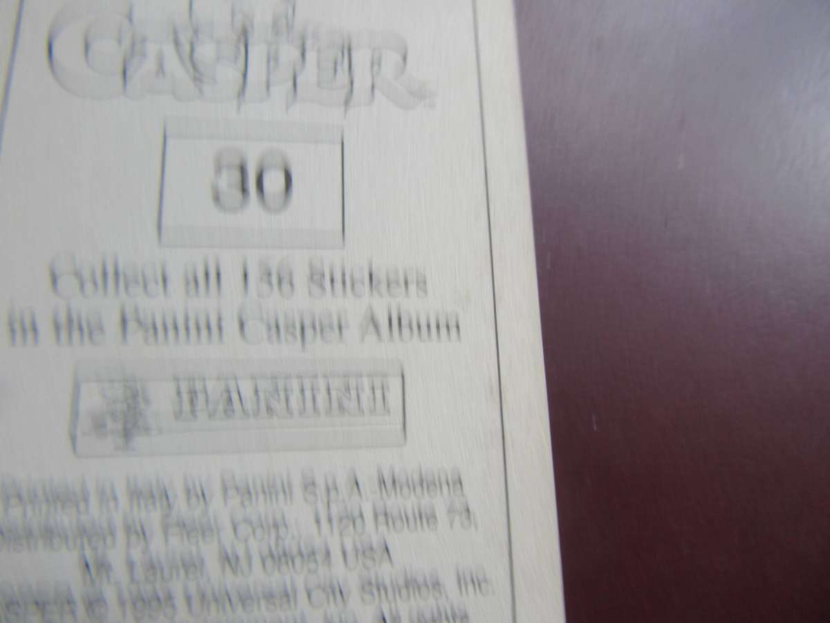 PANINI CASPER NO.30 - C1