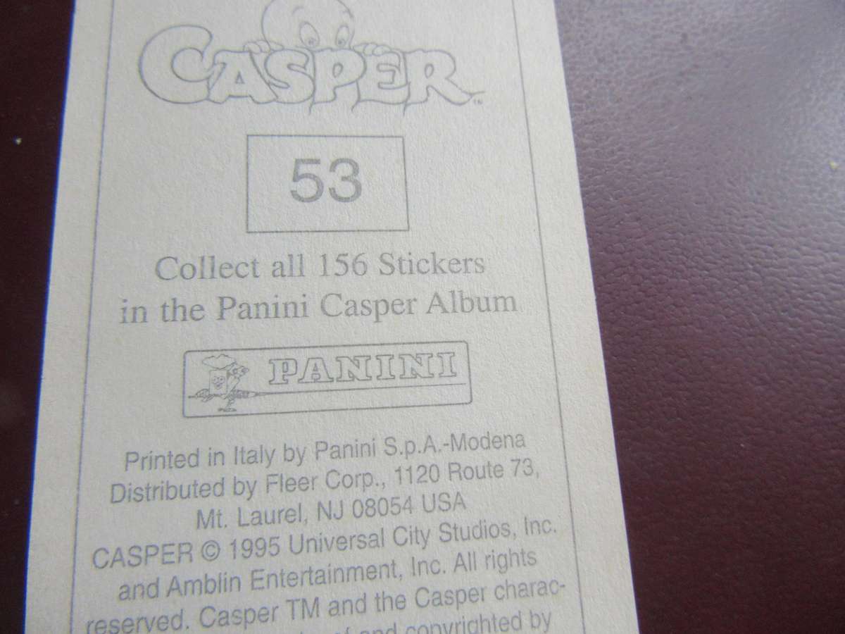 PANINI CASPER NO.53 - C1
