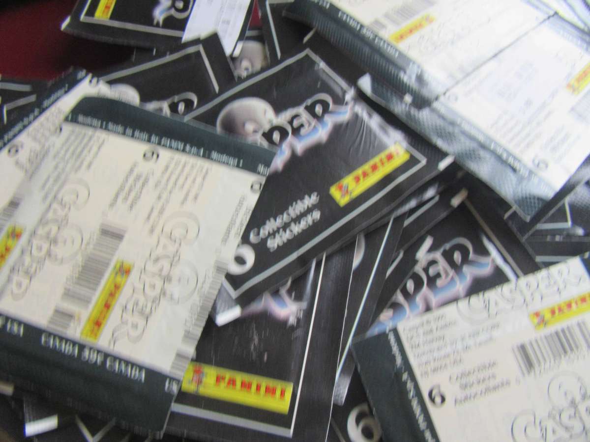 1995 Casper The Movie Collectable Sticker Pack - 6 stickers per pack - Bid per packet -63 PACKETS