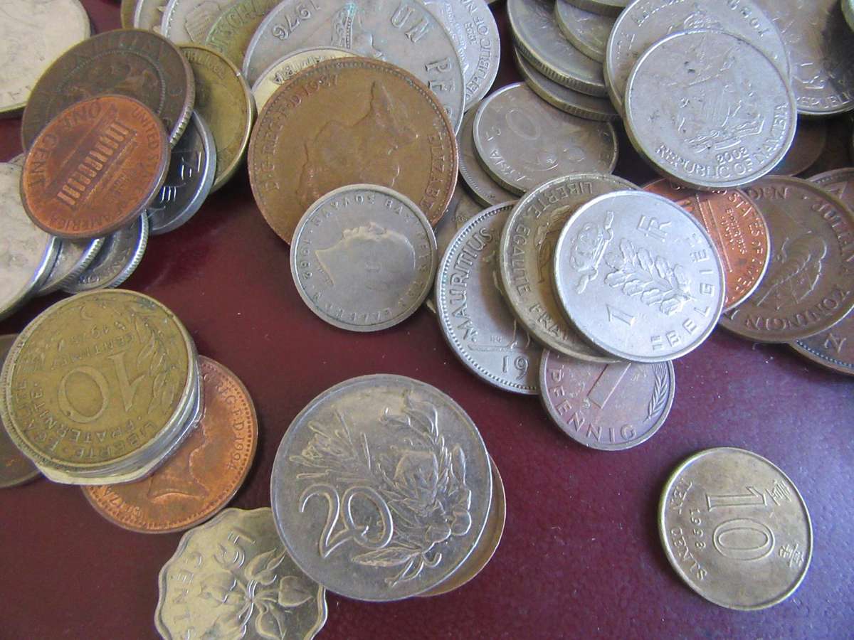 GOOD START FOR THE BEGINNER -250 WORLD COINS INCL. RSA COINS - AS PER SCAN - BID PER COIN - LOT 42