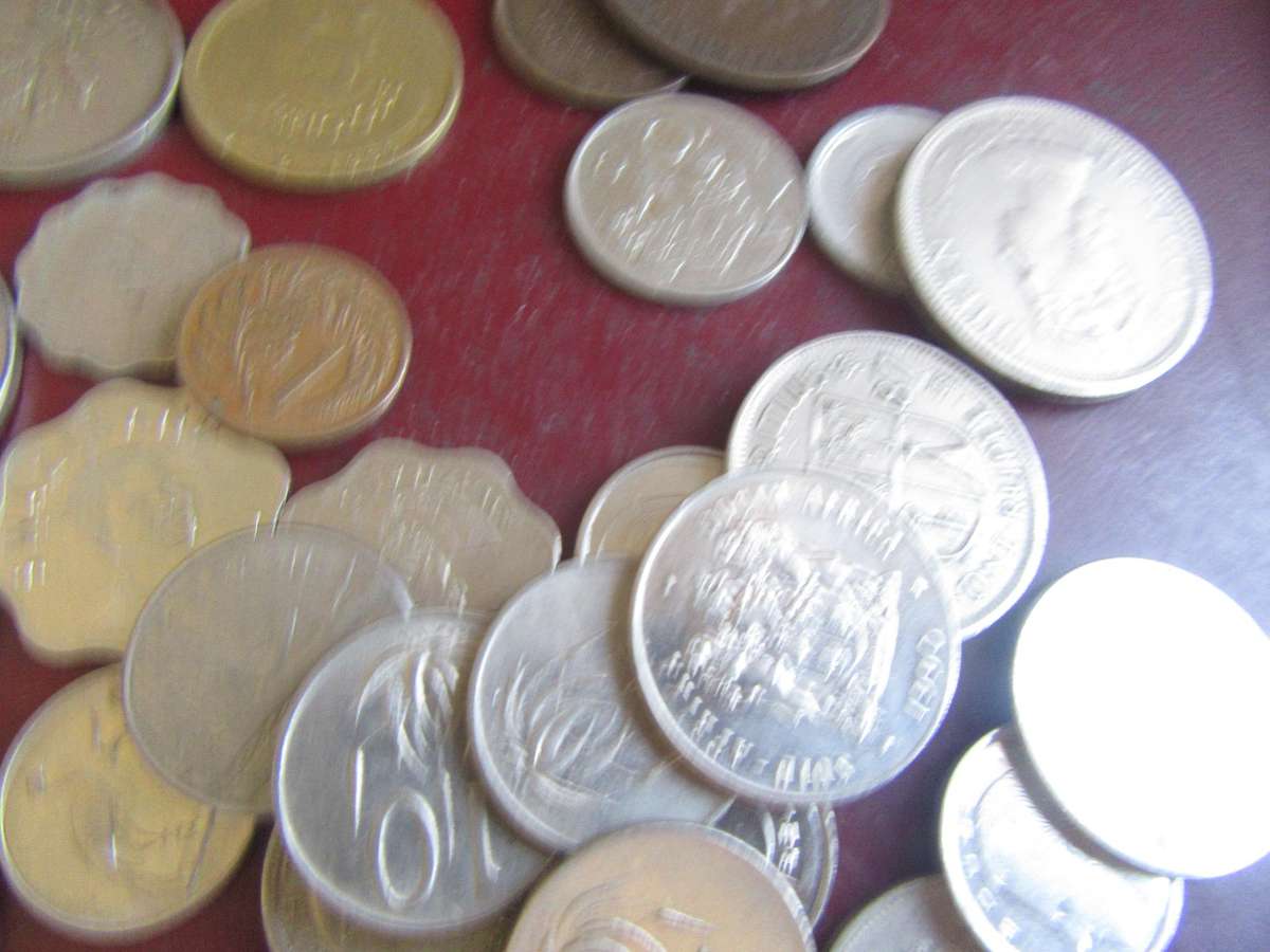 GOOD START FOR THE BEGINNER - 40 WORLD COINS INCL.RSA COINS - AS PER SCAN - BID PER COIN - LOT 25A
