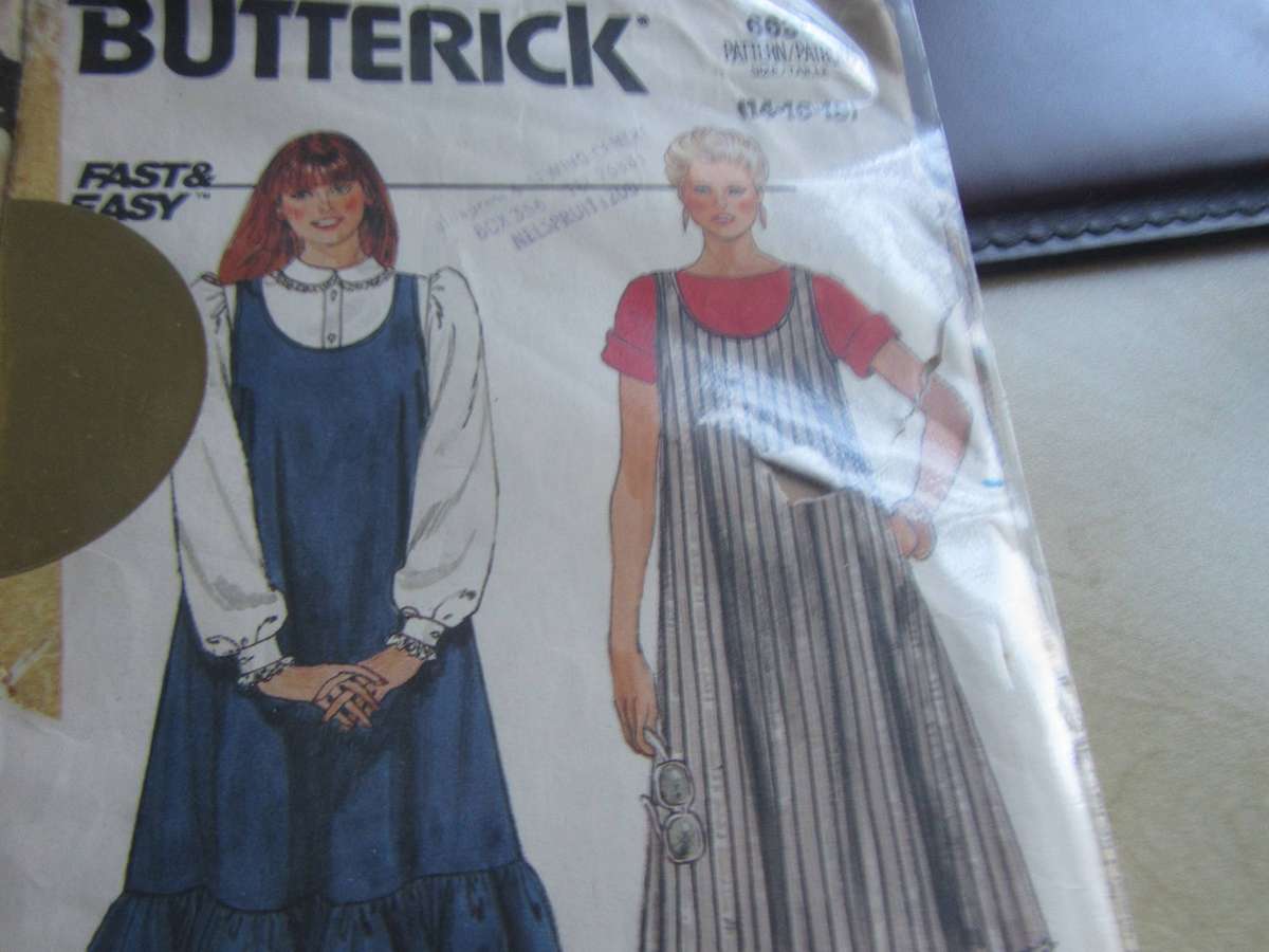 BUTTERICK - PATTERN NO.6630 - SIZE 14-16-10