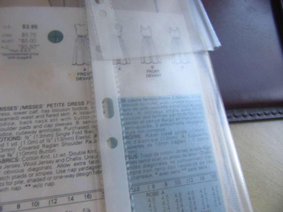 BUTTERICK - PATTERN NO.5582 - SIZE12-14- 16