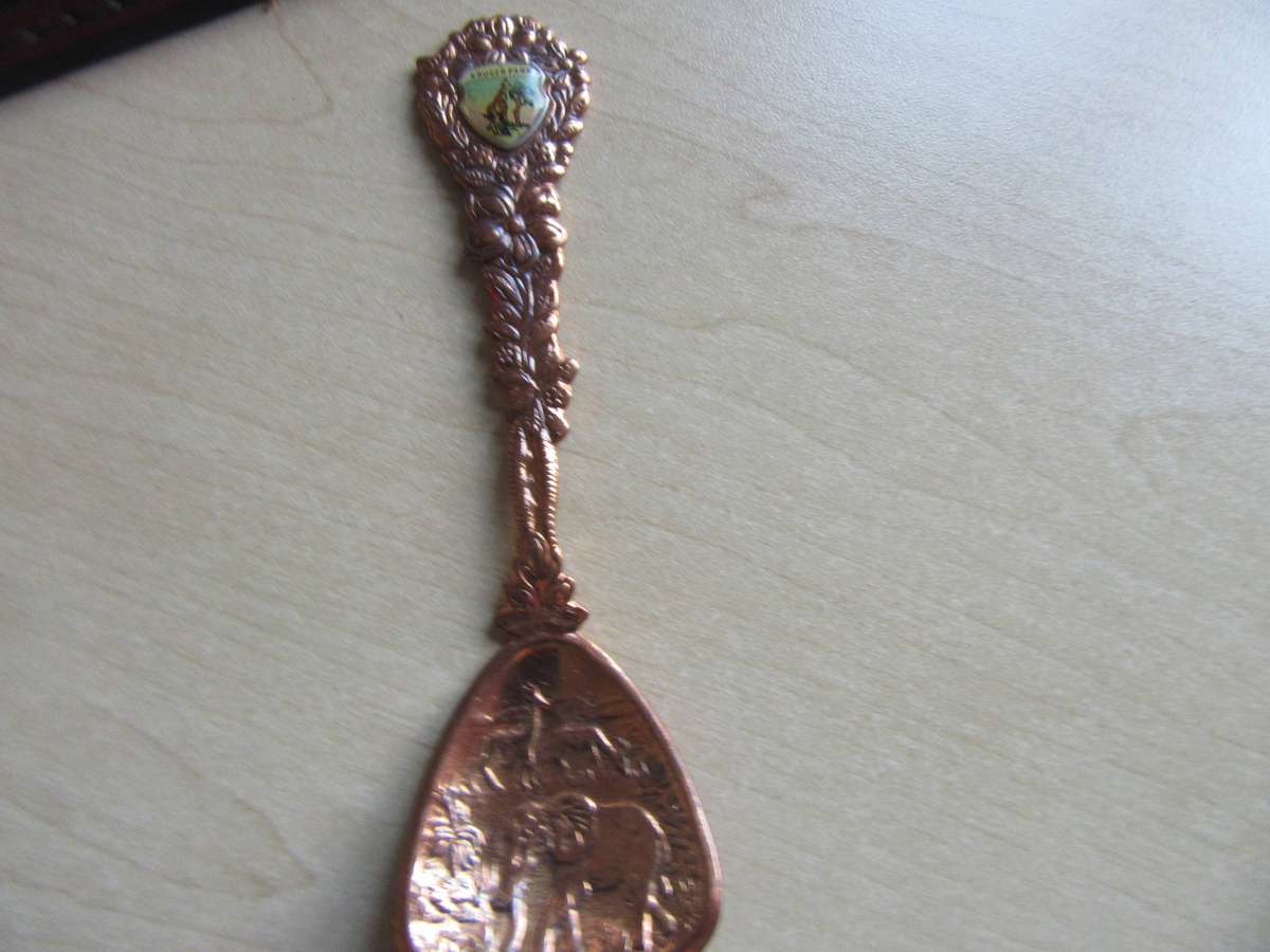 COPPER COLLECTOR SPOON KRUGERPARK - RD