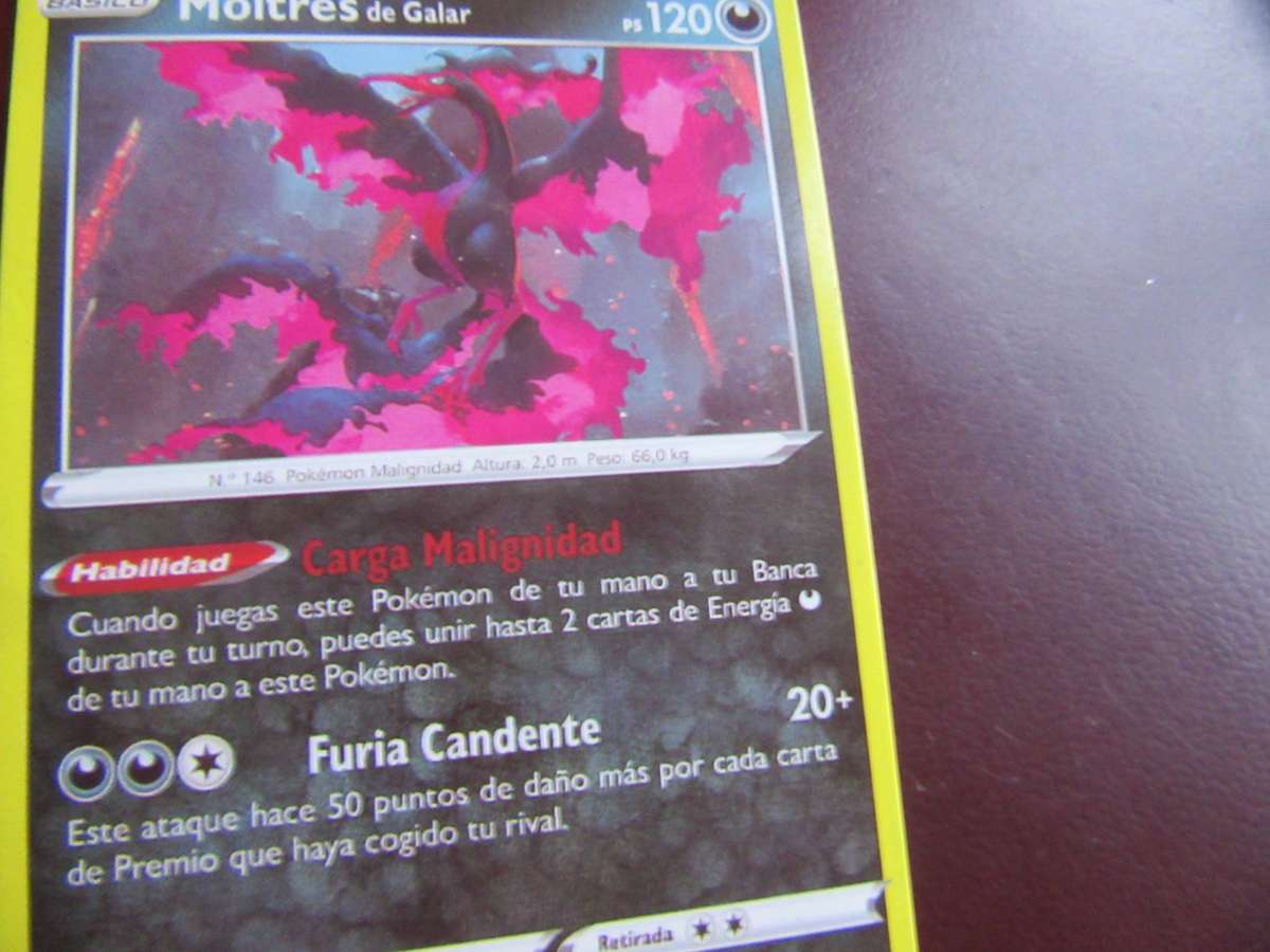 POKEMON CARD- MOLTRES DE GALAR
