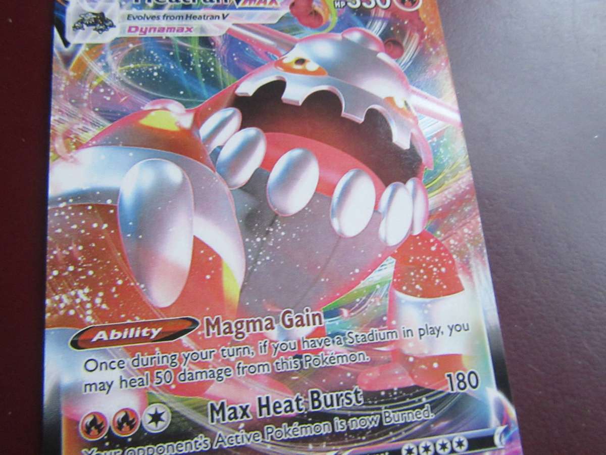 POKEMON CARD - HEATRAN VMAX- P2