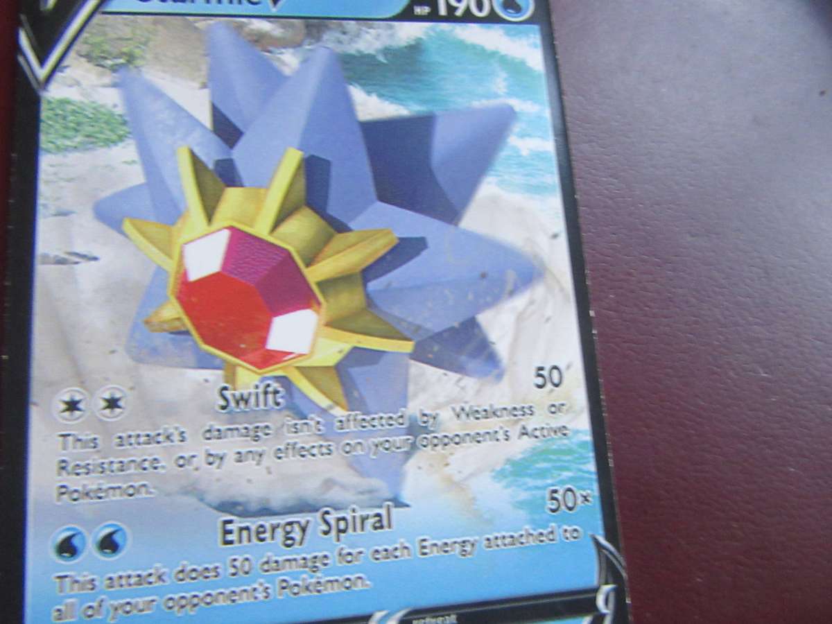 POKEMON CARD - STARMIE V - P2
