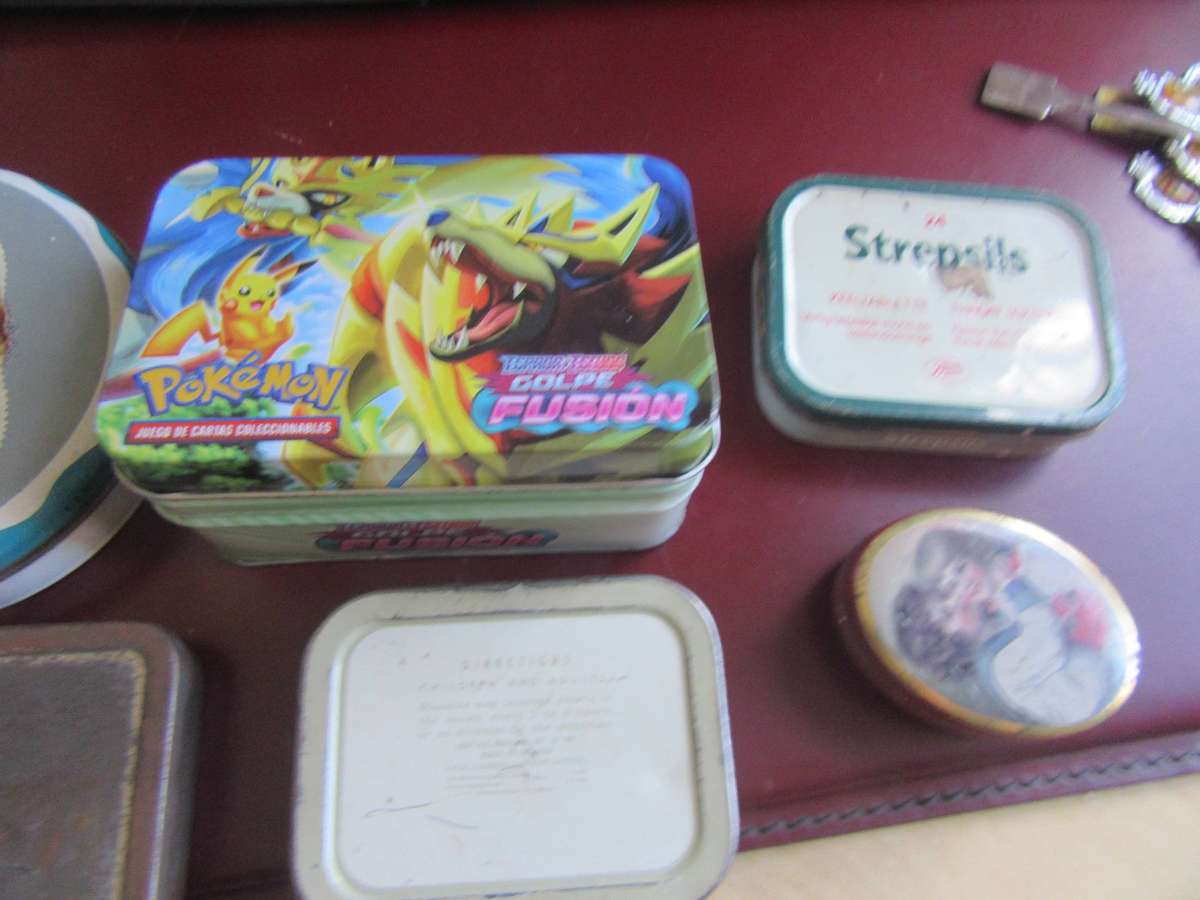 6VARIOUS SMAL TINS - AS PER SCAN - BID PER ITEM