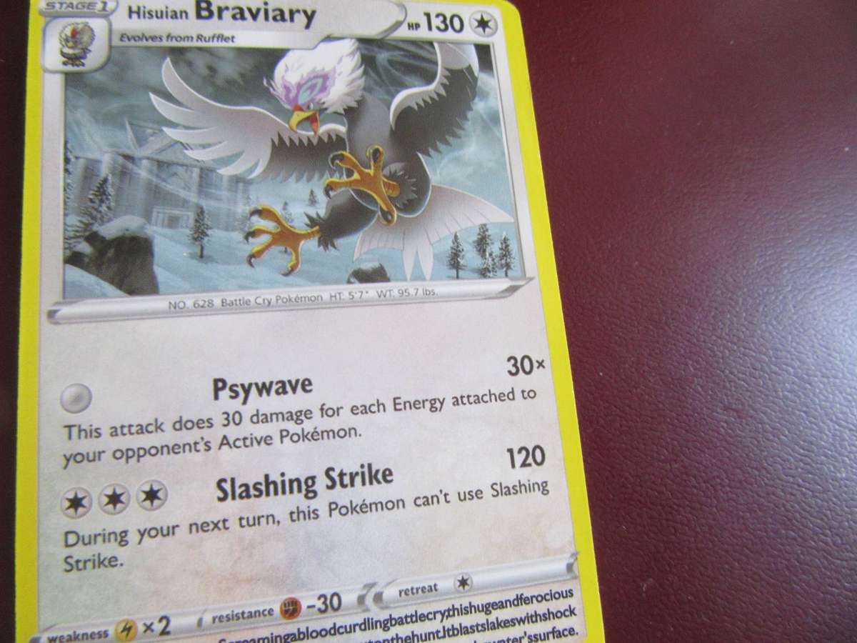 POKEMON CARD - BRAVIARY -P1