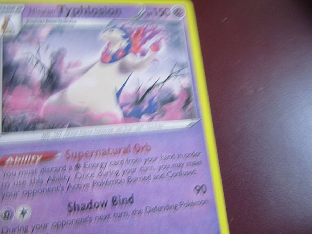 POKEMON CARD - TYPHLOSION - P1