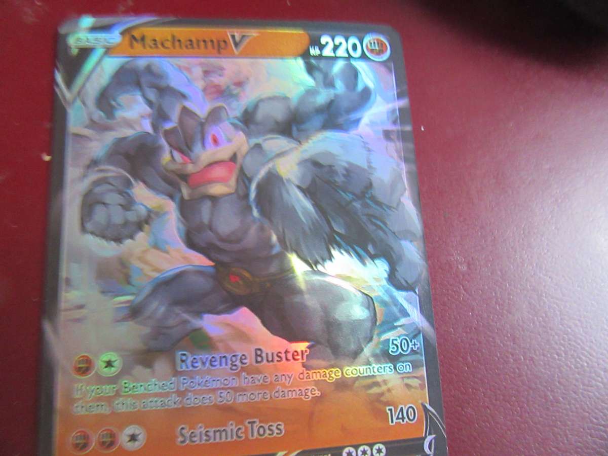 POKEMON CARD -MACHAMP V - P2