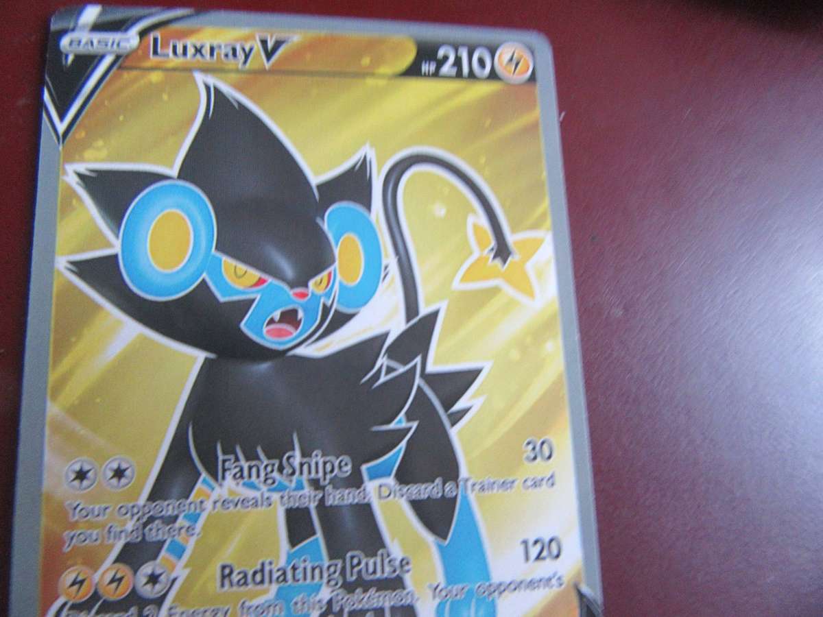 POKEMON CARD - LUXRAY V - P2