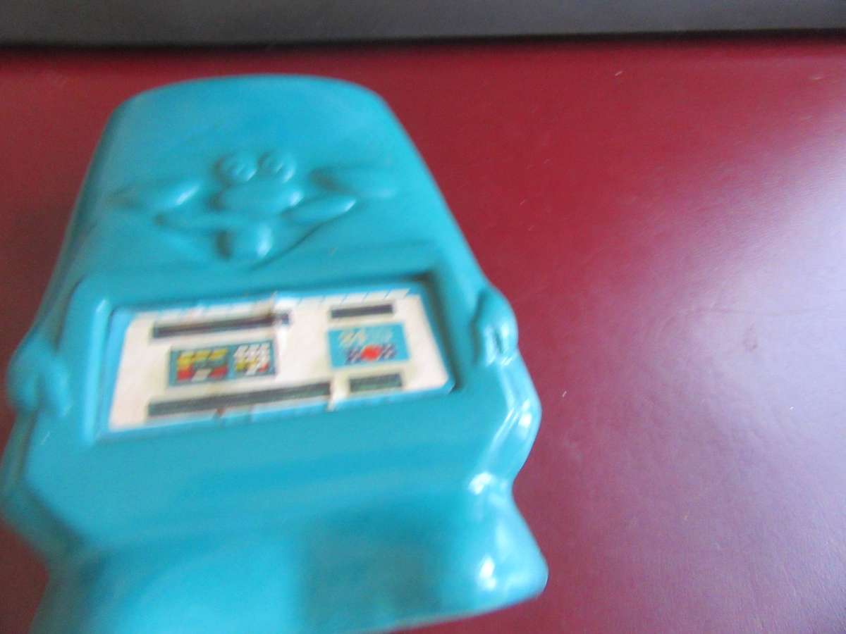 TWOVINTAGE SAVINGS BOXES - AS PER SCAN - BID PER ITEM