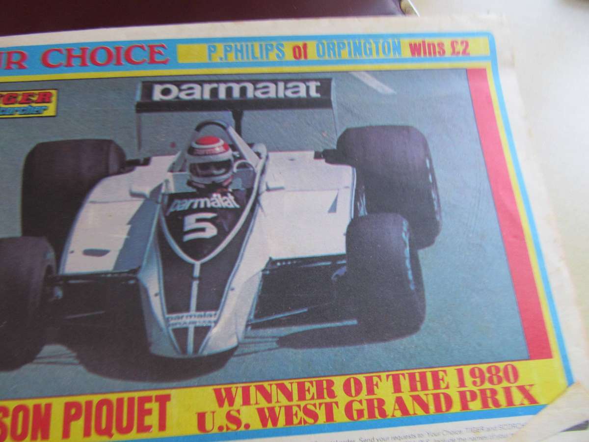 TIGER AND SCORCHER NO.5TH JULY 1980