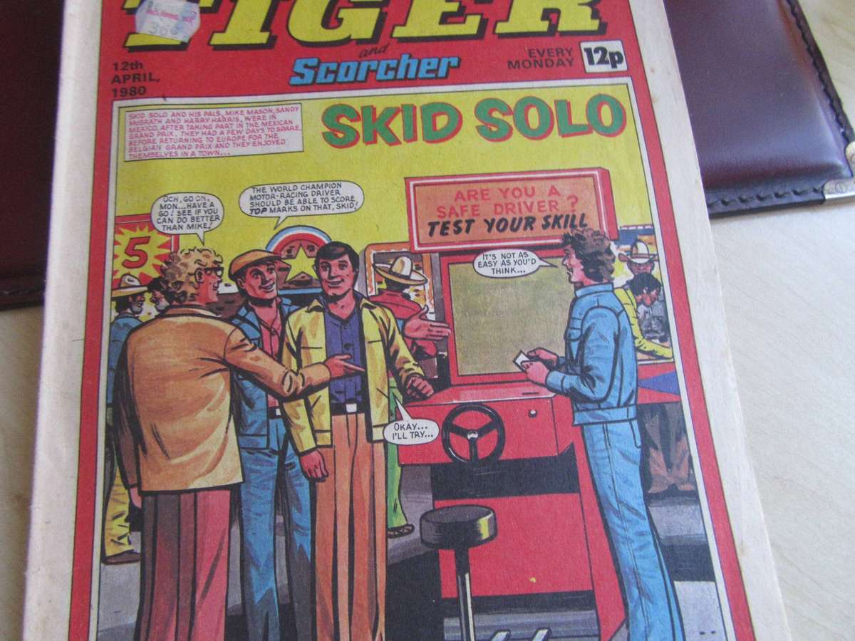 TIGER AND SCORCHER NO.12TH APRIL1980