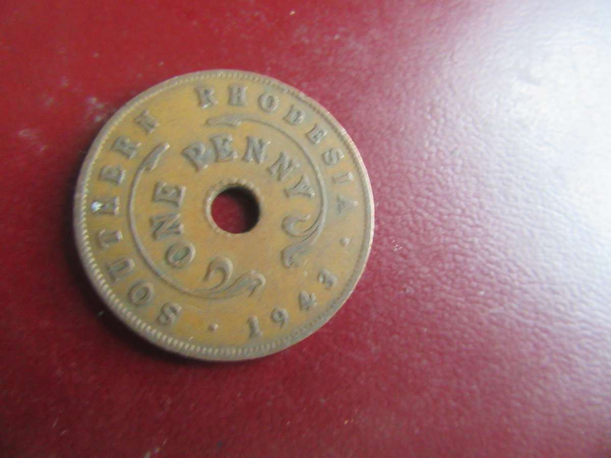 SOUTHERN RHODESIA - ONE PENNY1943 - AS9