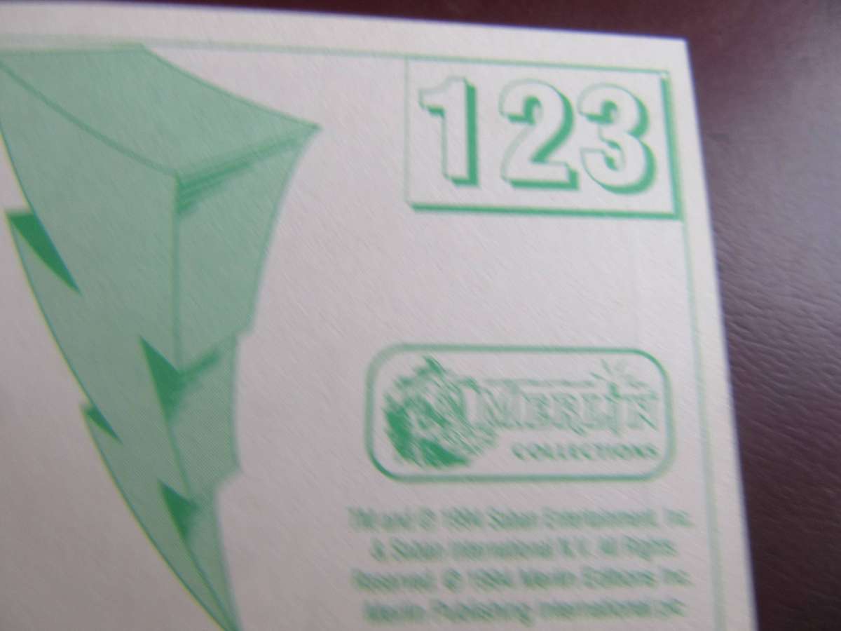 MERLIN POWER RANGERS NO.123 - PR2