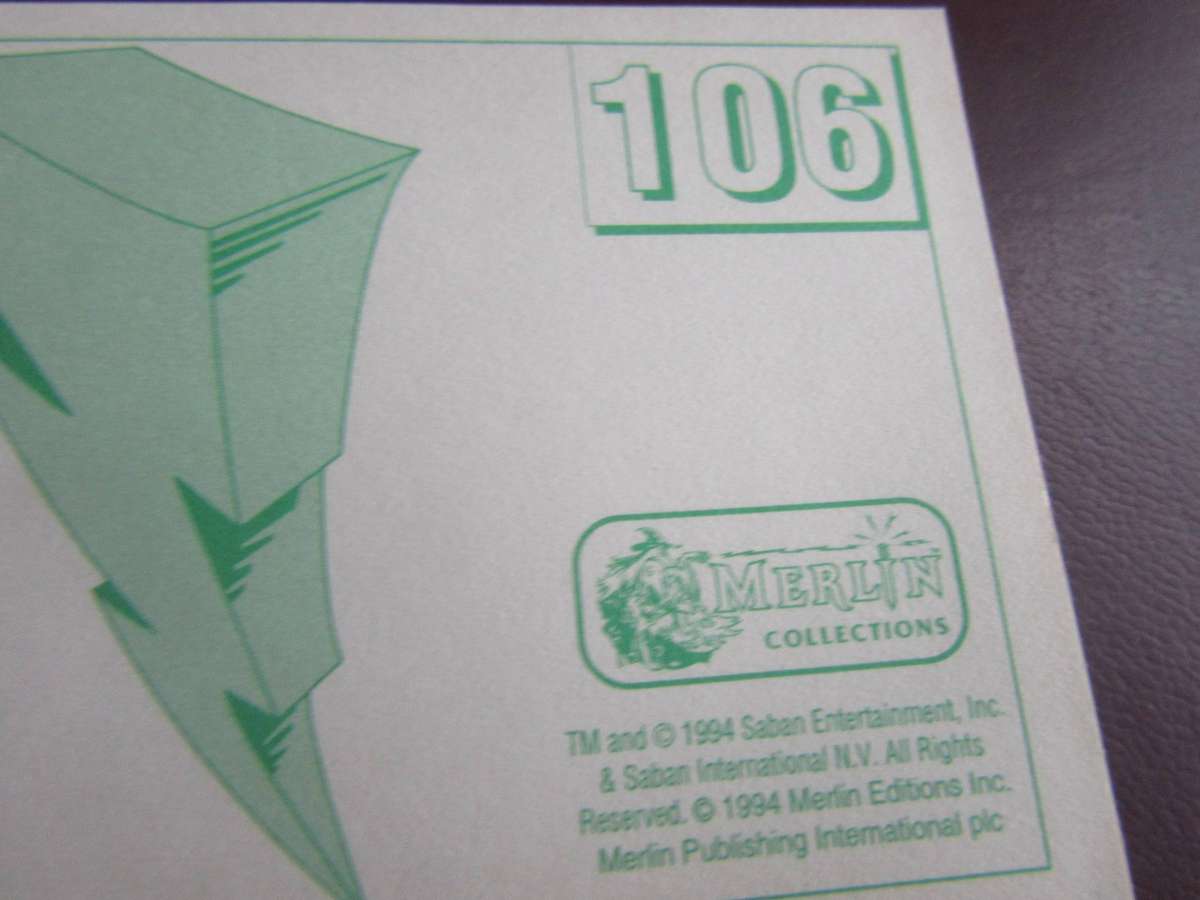 MERLIN POWER RANGERS NO.106- PR3