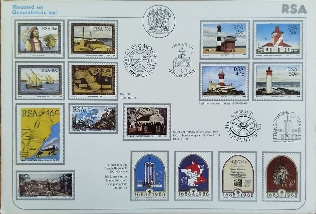 Mounted Mint Stamp Sets - A Lot of Unsold Items all as one - SWA, Ciskei and RSA