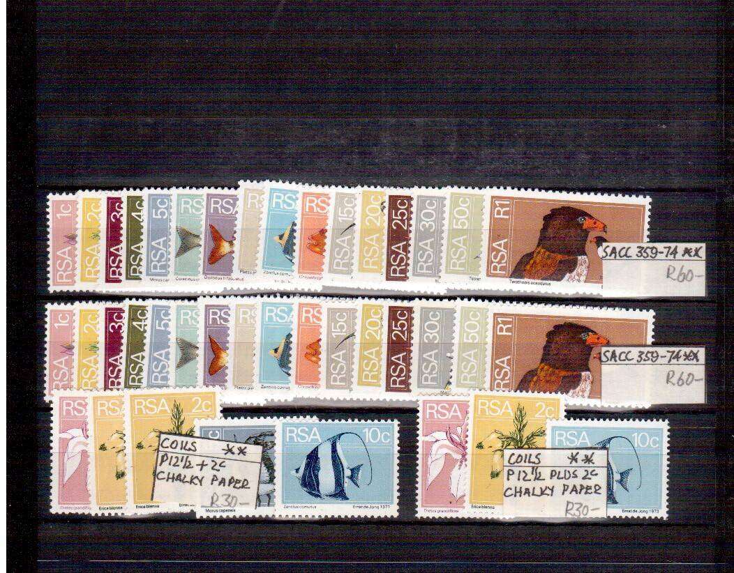 Def Issues - Namibia, SWA, Transkei, Ciskei, etc - All Mint and all as one bid