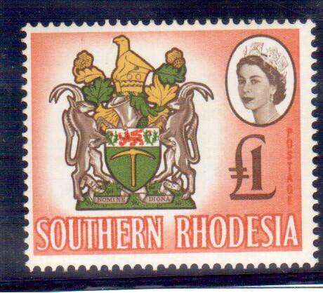 Southern Rhodesia - QE 2nd - 1 Pound - Fine UM